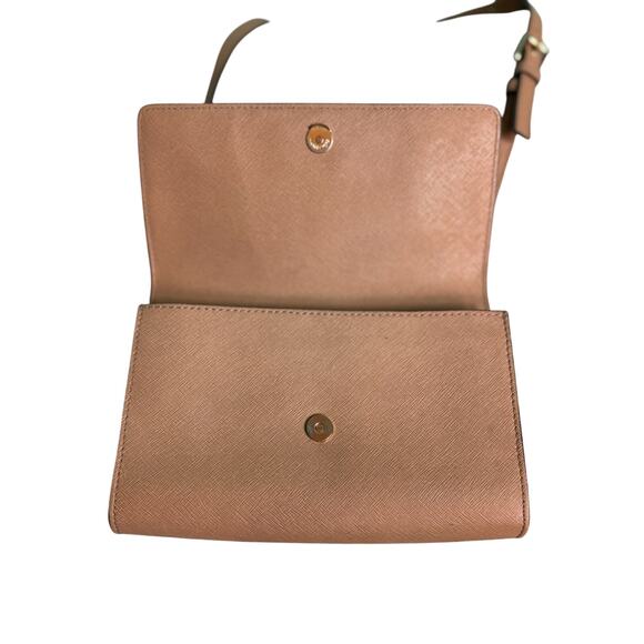 Michael Kors Saffiano Leather Camel Color 3-Way*Crossbody*Excellent Condition - Picture 2 of 13